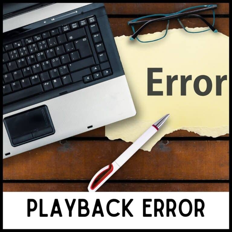 What is a 'Playback Error' on YouTube?