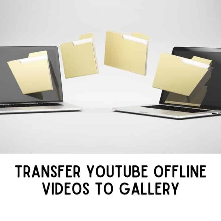 How to Transfer YouTube Offline Videos to Gallery?
