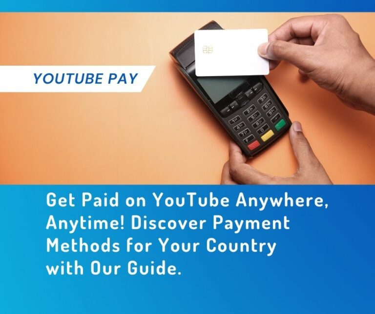 youtube payment methods