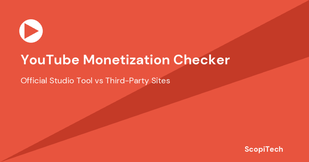 YouTube Monetization Checker