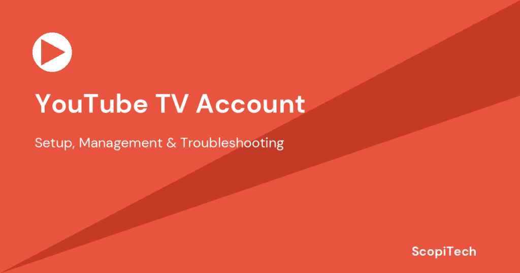 YouTube TV Account